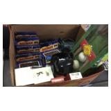 BX W/ BATMAN COLLECTIBLES & BBQ UTENSIL SET