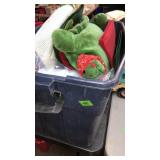 QUILTED CHRISTMAS TREE SKIRT? & OTHER ITEMS