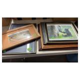 GROUP OF 6 FRAMED PICTURES/FRAMES