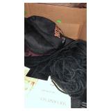 BX OF LADIES HATS, SEATTLE SEAHAWKS CAP & BLANKETS