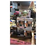 GROUP OF 6 POP FIGURINES