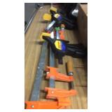 GROUP OF CLAMPS