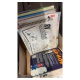 BX OF DRAWING BOOKS