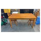 TABLE & 2 CHAIRS