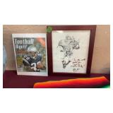 2 FOOTBALL PRINTS