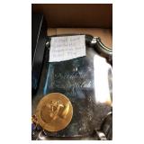 MEDALS, PINS & USS MISSOURI HAT