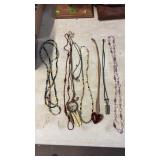 BEADED NECKLACE & MISC