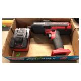 SNAP ON CORDLESS IMPACT DRIVER W/ 1 BATTERY