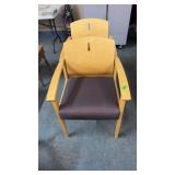 2 MATCHING OFFICE CHAIRS