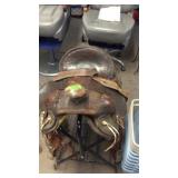 WESTERN SADDLE, 14' SEAT    **NOT STAND