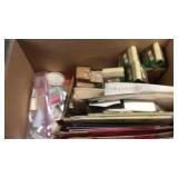 BX W/ MILK BOTTLE CAPS, MILK CARTONS, BUTTER