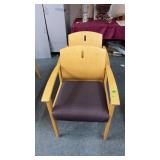 2 MATCHING OFFICE CHAIRS