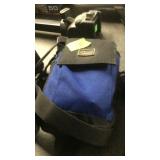 OLYPMUS DIGITAL CAMERA IN BLUE CARRY BAG