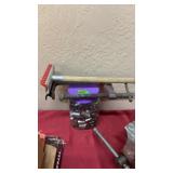 JAR OF SOCKETS, C CLAMP & SQUEEGIE