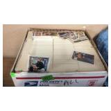 LARGE BOX OF BASEBALL CARDS