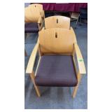 2 MATCHING OFFICE CHAIRS