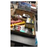 DETAIL BRUSHES, TENT STAKES, ROPE, DRILL BRUSHES