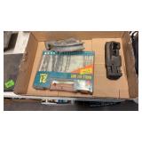 BX W/ DRILL BITS, PIPE BENDER, V-BELT CUTTER