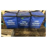 3 BAGS OF LYNX RV LEVELERS