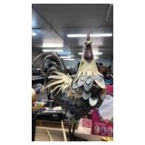 METAL ART ROOSTER, 32'X24'