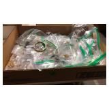 LARGE GROUP O F COSTUME JEWELRY, CHAINS, EARRINGS,