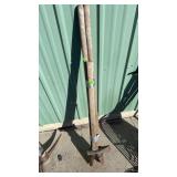 SPLITTING MAUL & POST HOLE DIGGER
