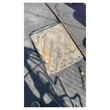 2 MUD FLAPS & SPUD BAR