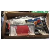 BX W/ LICENSE PLATE FRAME, FLASHING LIGHTS & MISC