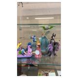 GROUP OF DISNEY FIGURINES W/ AURORA,
