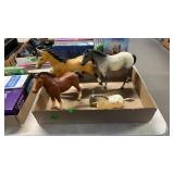 GROUP OF 3 BREYER HORSES & 1 OTHER