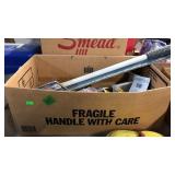 2 BX W/ LIGHT BULBS & MISC HARDWARE