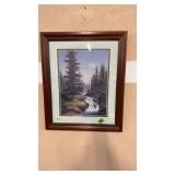 FRAMED DEER PRINT