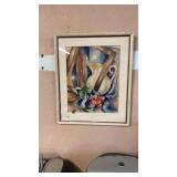 SIGNED PRISCILLA COLEMAN PRINT