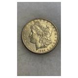 1889 MORGAN SILVER DOLLAR
