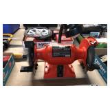 RED BENCH GRINDER