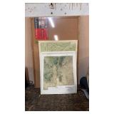 NEW CORK BOARD & 3D MAPS OF GLACIER & NEW MEXICO