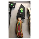 NEW LAMINATED HANDLE KNIFE & SHEATH