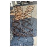 SET OF TRUCK TIRE CHAINS