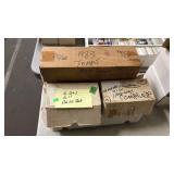 6 BX OF BASEBALL CARDS