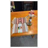 2 NATIVE AMERICAN MATS & HOPI DOLL