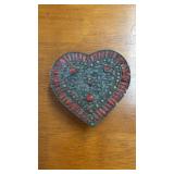 VINTAGE HAND LAID CRAFTED TIBETAN RED CORAL