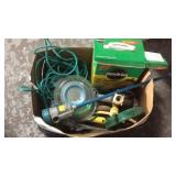 BX W/ MIRACLE GROW, SPRINKLER, TRIMMER LINE