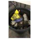 BUCKET OF SHOP ITEMS