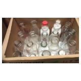 BX OF MILK BOTTLES