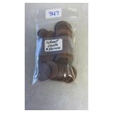 50 WHEAT PENNIES