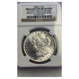 1884-O BRILLANT UNCIRC MORGAN SILVER DOLLAR