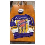 VINTAGE LOS ANGELES LAKERS FAST BREAK SWEATSHIRT