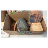 ROCKS, PAPERWIEGHT & BRICK