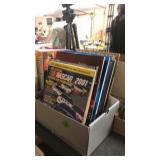 BX OF NASCAR & OTHER CAR BOOKS