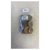 50 WHEAT PENNIES